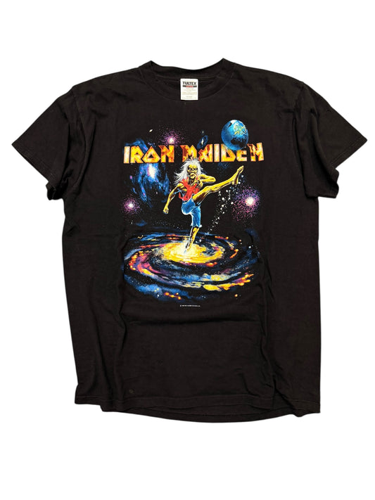 Vintage Iron Maiden 90s Virtual World Tour Tee Size XL