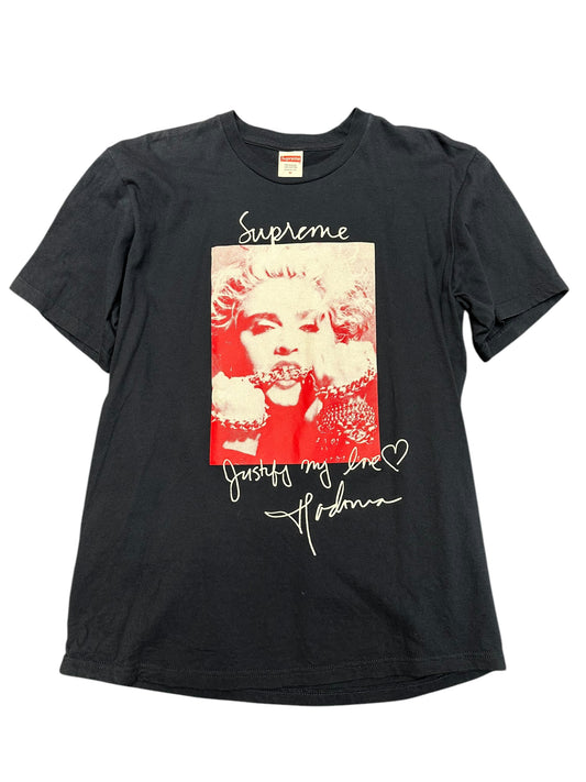 Supreme Madonna Navy Tee Size M