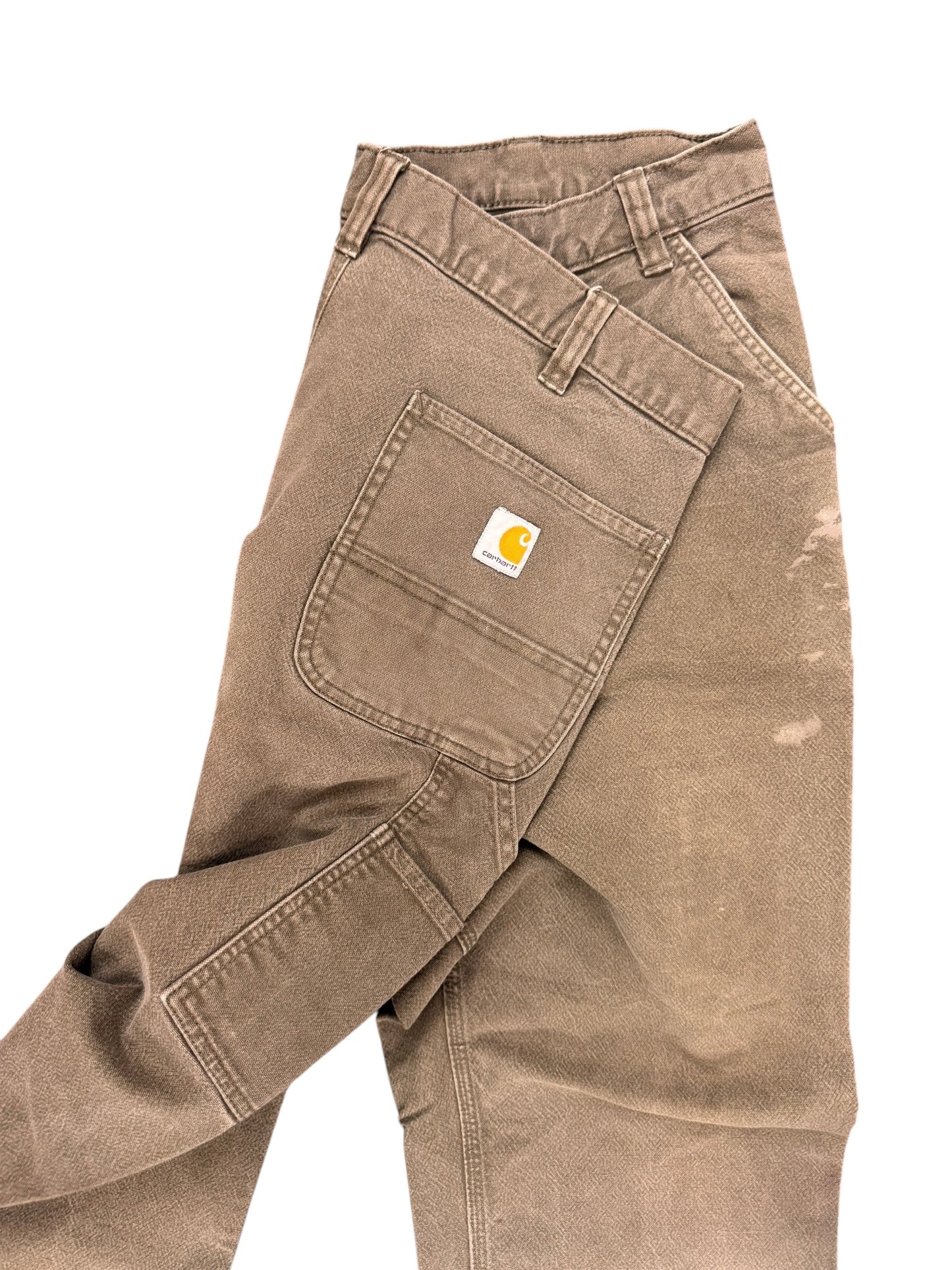 GREEN KHAKI CARHARTT PANTS 40x34