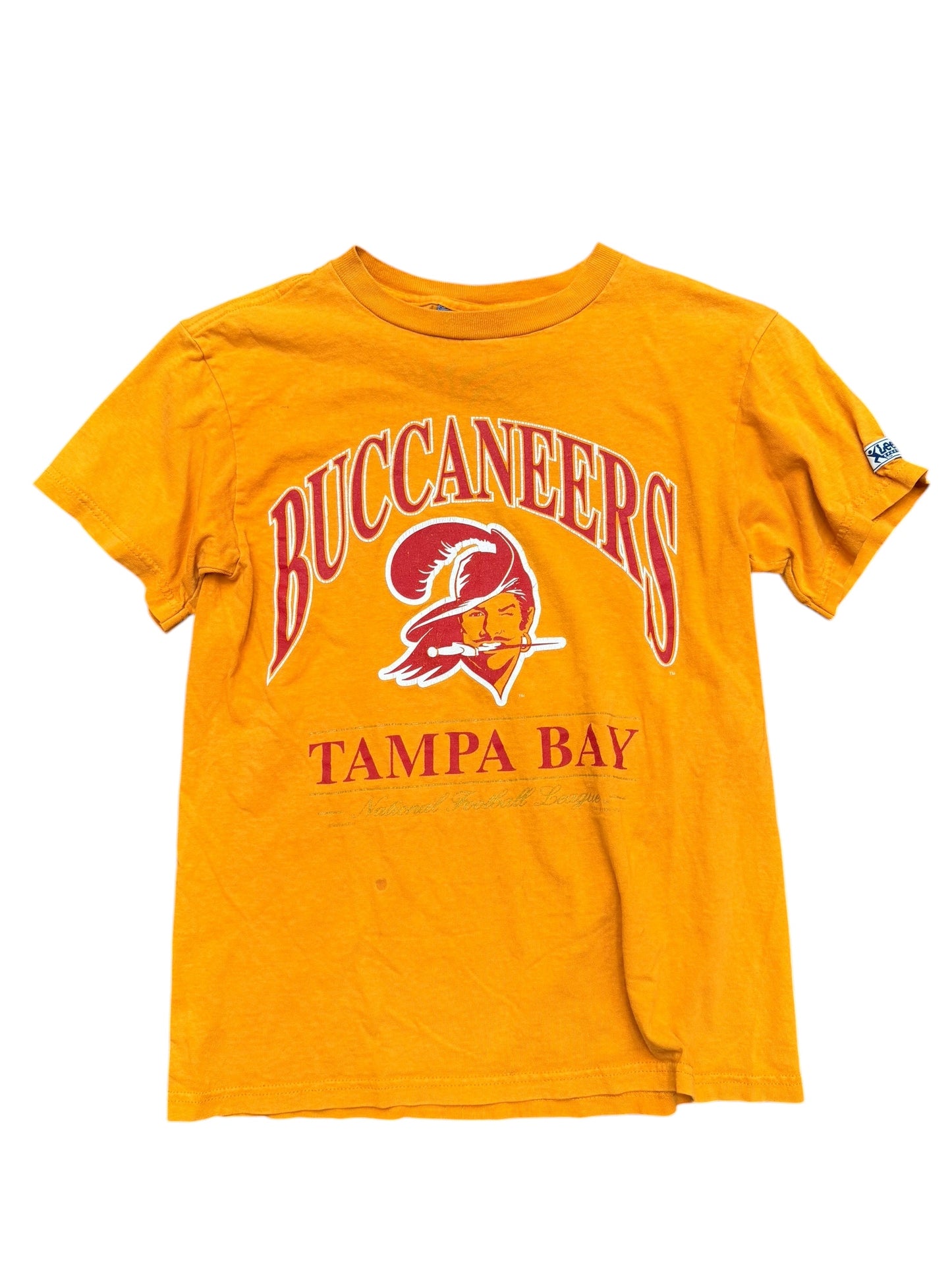 Vintage Creamsicle 90s Buccaneers Shirt Size Small (Kids Large)