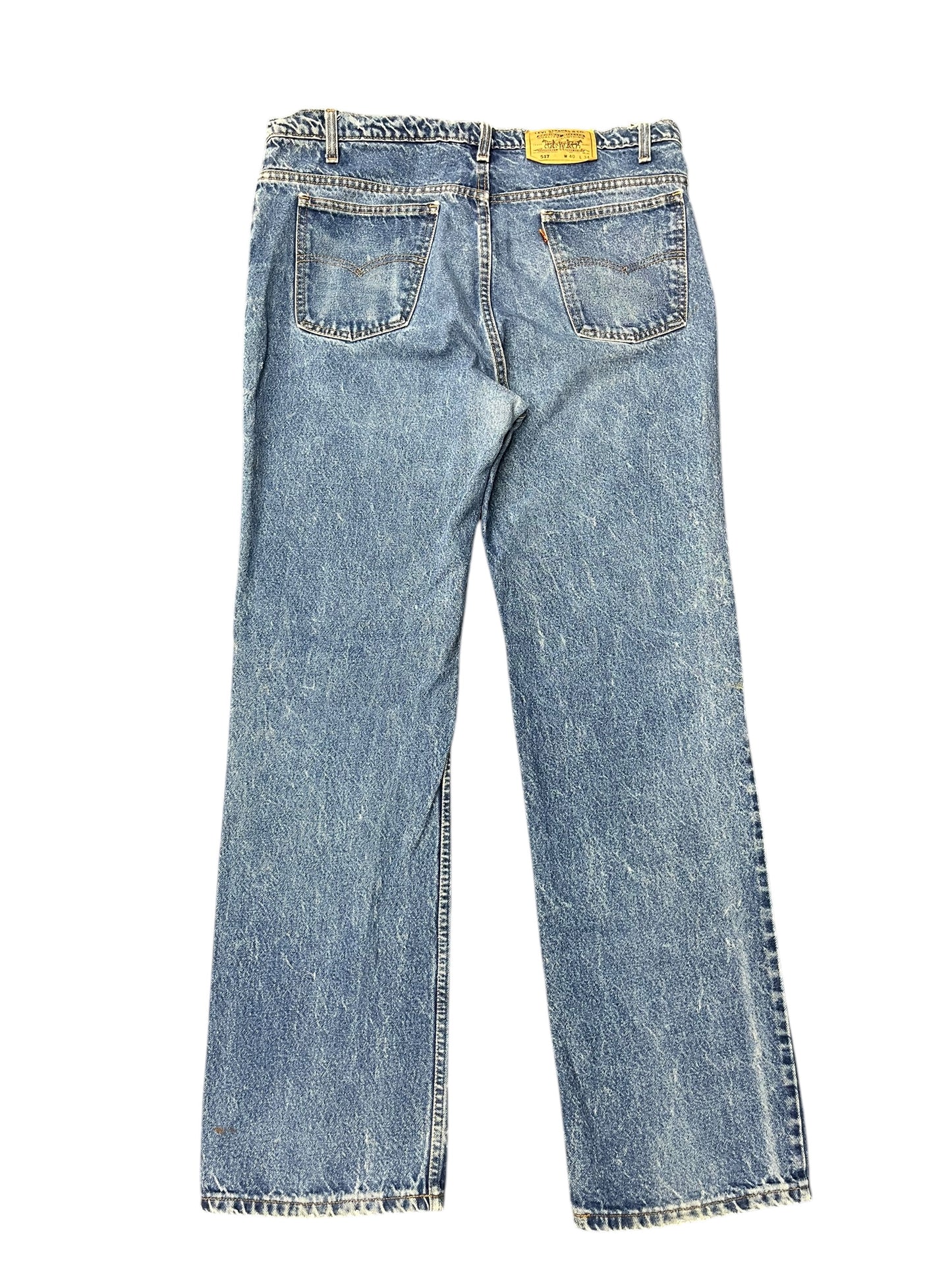 Vintage DISTRESSED Levi Orange Tab Denim Pants 40x34