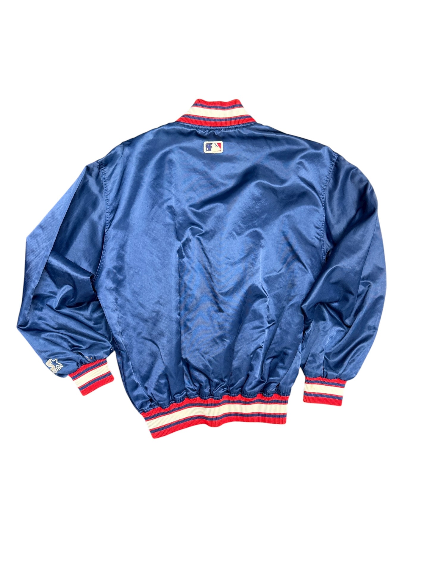 Vintage Atlanta Braves Starter Diamond Collection Satin Jacket size Medium