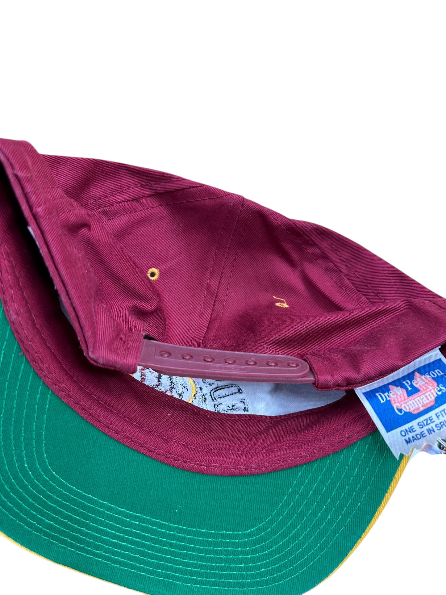 Vintage 90s NFL BANNED Washington Redskins Embroidered Hat