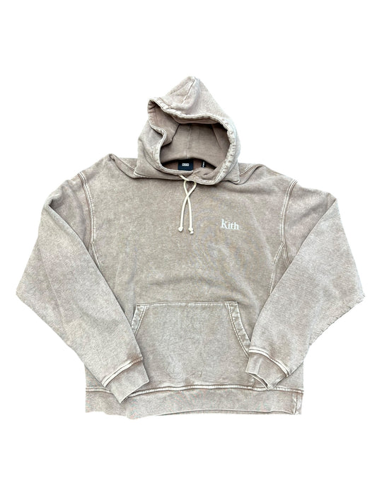 Kith Lavender Coal Drawstring Hoodie Size L