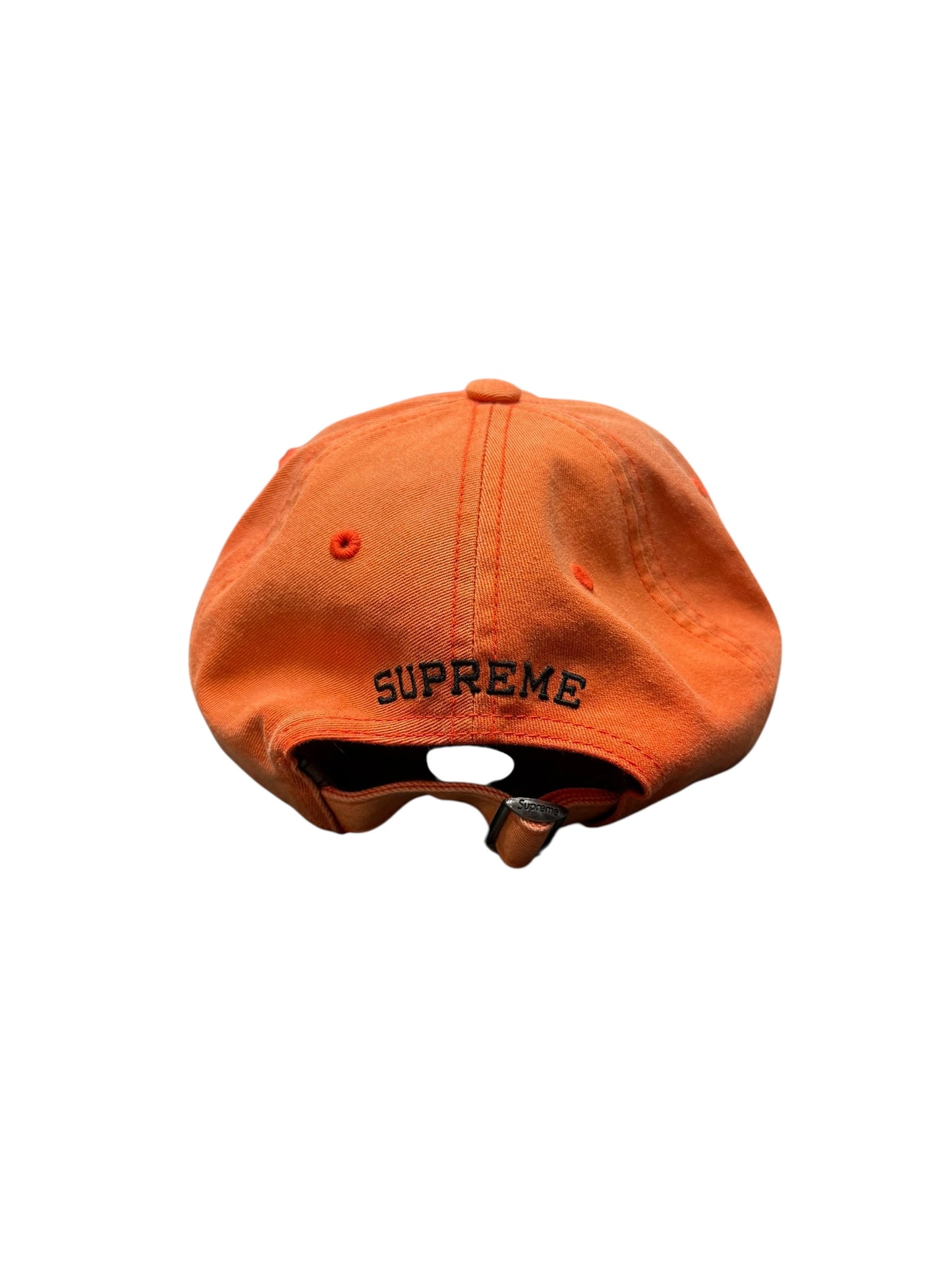 Supreme Orange Logo Hat