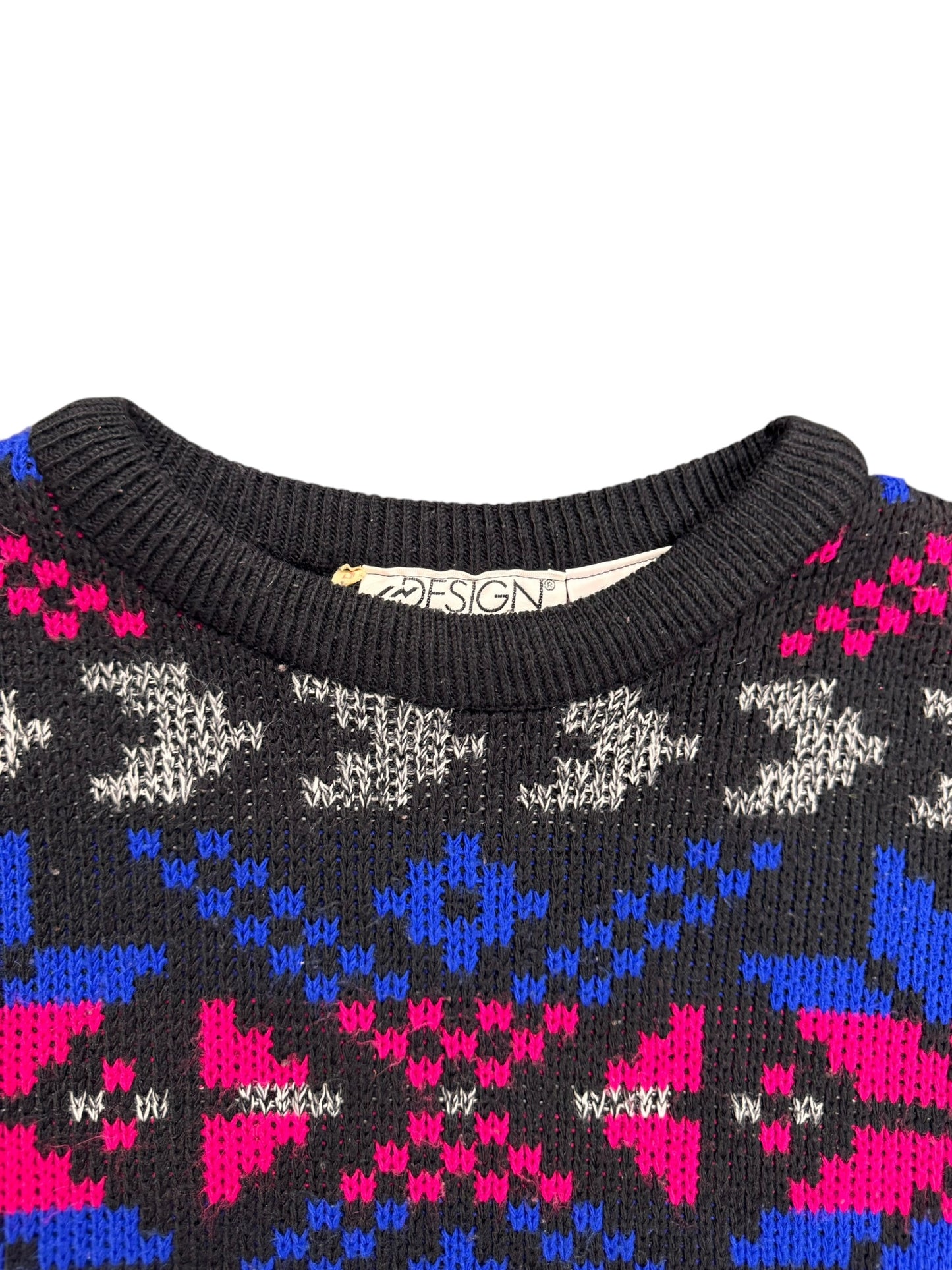 Vintage Multi-Colored Sweater Sz S women’s