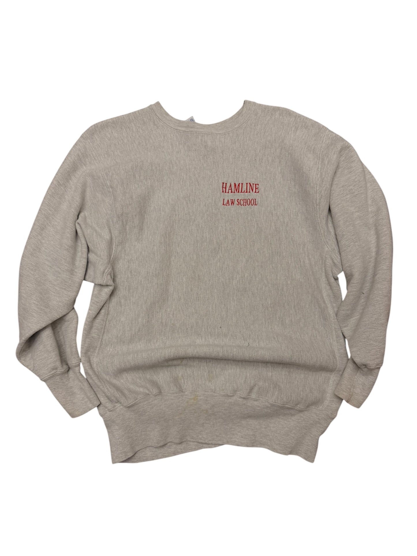 Vintage Hamline Law School Reverse Weave Size XL