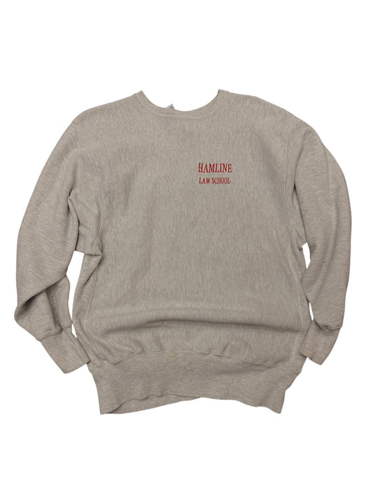 Vintage Hamline Law School Reverse Weave Size XL