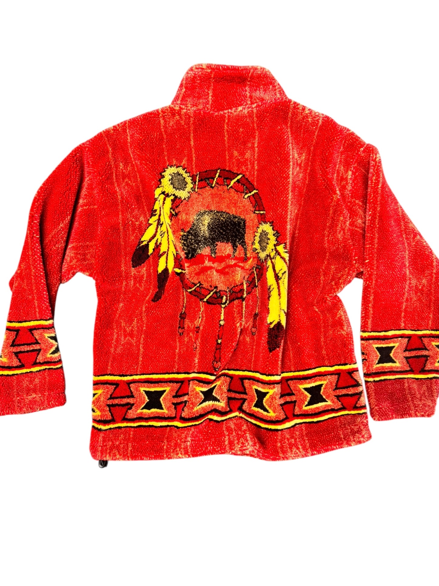 VINTAGE BLACK MOUNTAIN BUFFALO ZIP UP