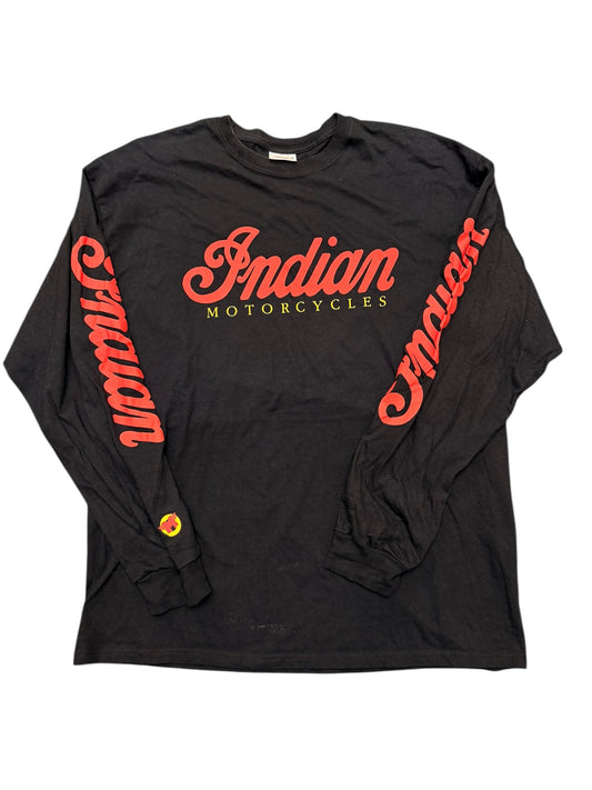 Vintage Indian Motorcycles Biker L/S Size XL