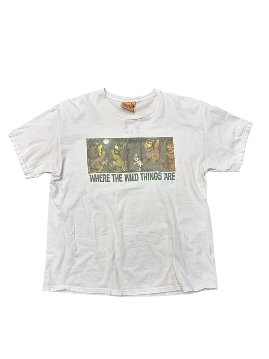 Vintage Thrashed 'Where the Wild Things Are' Promo Graphic Tee Size XL