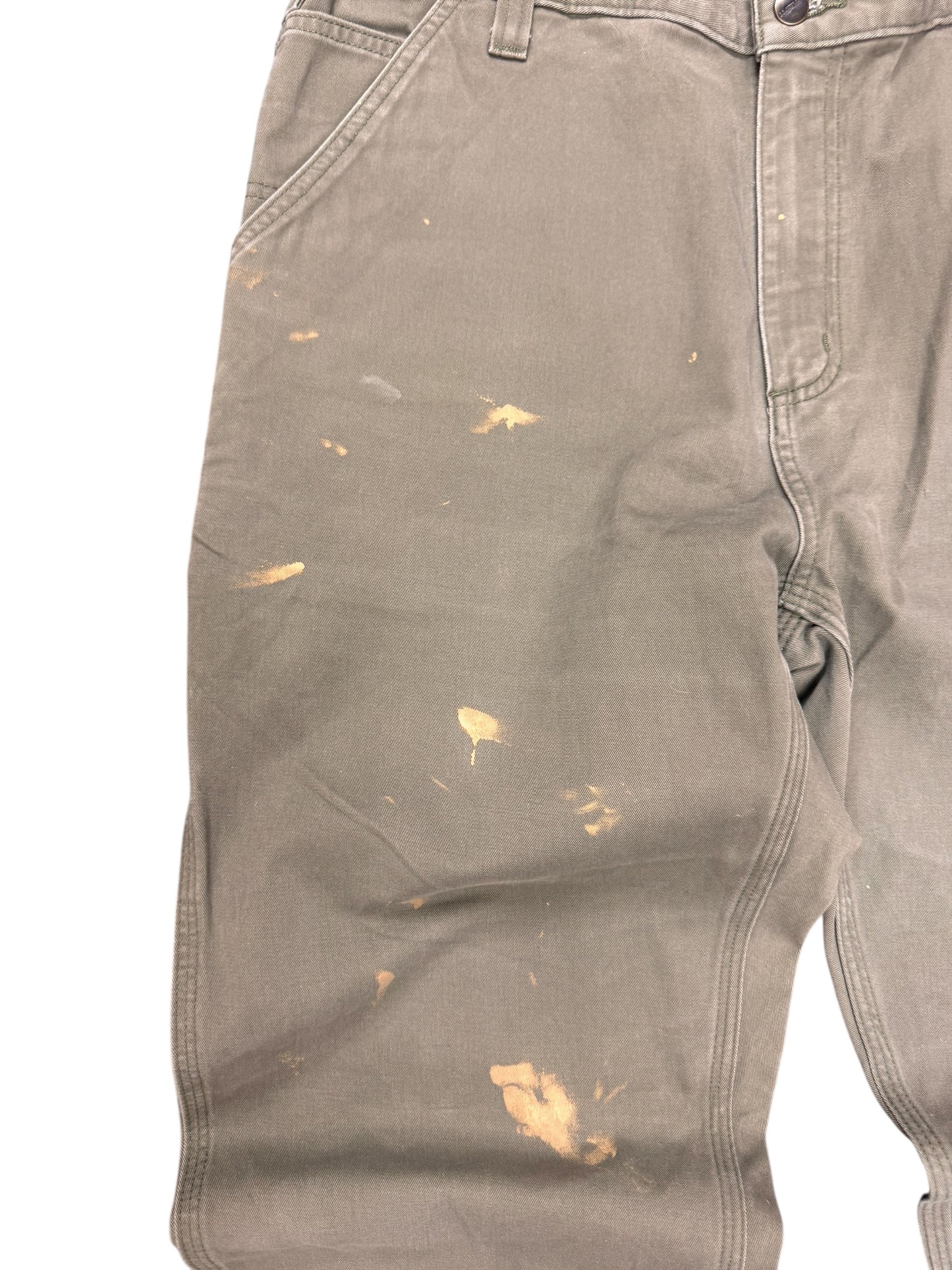 GREEN CARHARTT PANTS 38x36