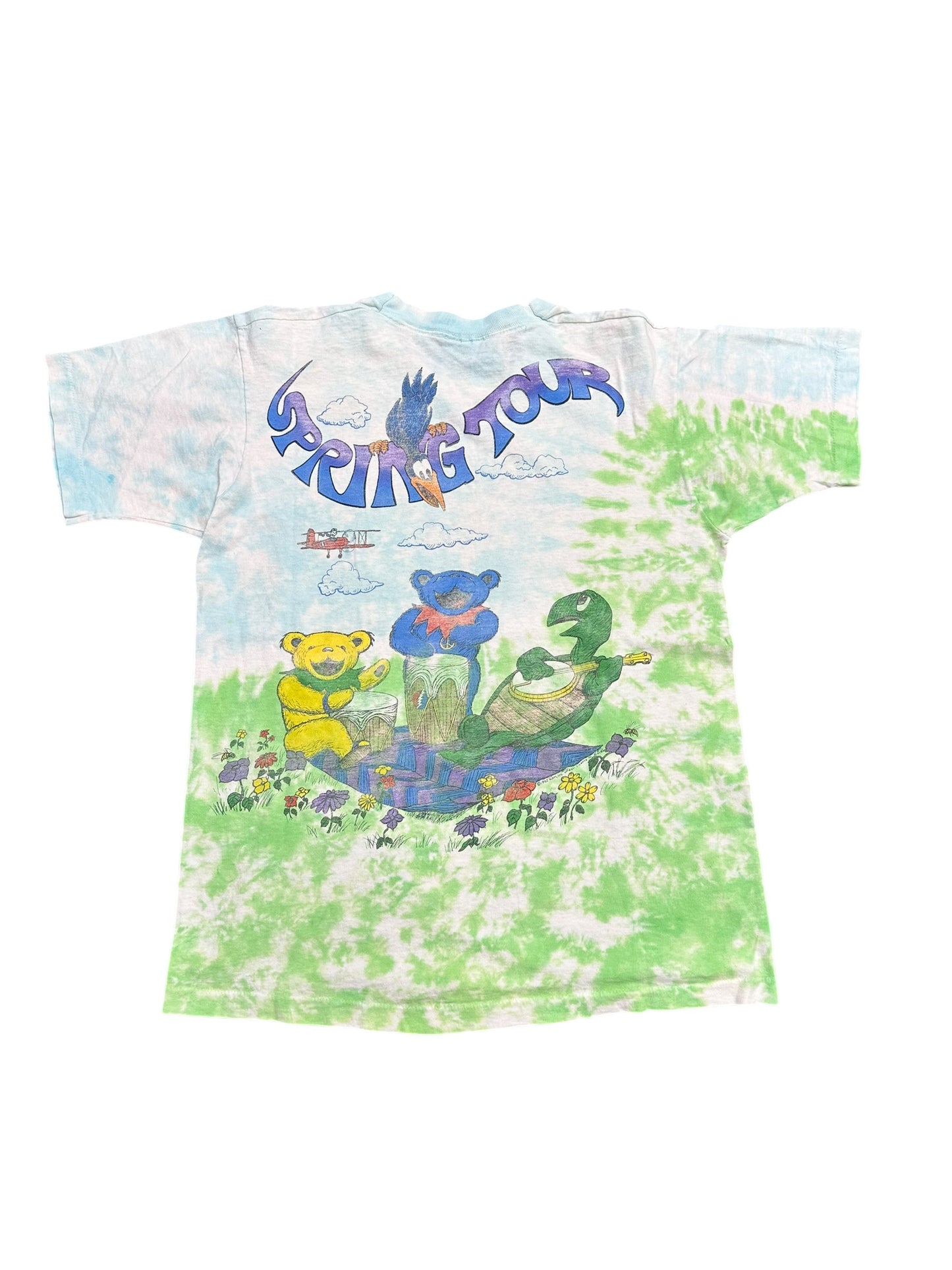 Vintage The Grateful Dead 1995 Spring Tour AOP Tee Size L