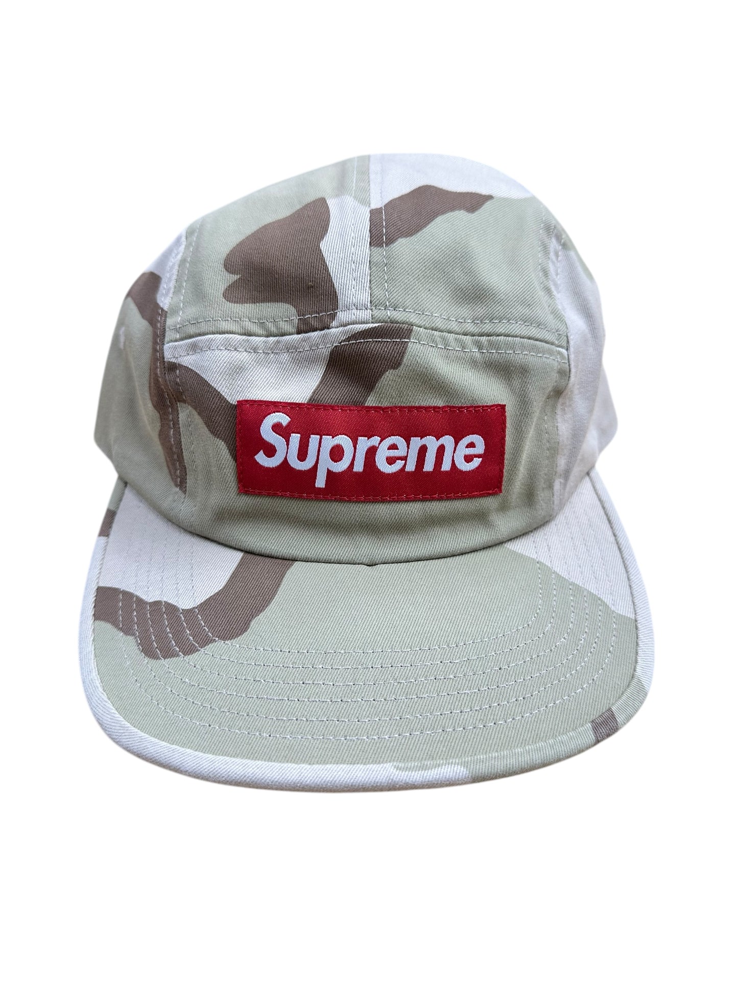 Supreme SS24 Desert Camo Box Logo 5 Panel Hat