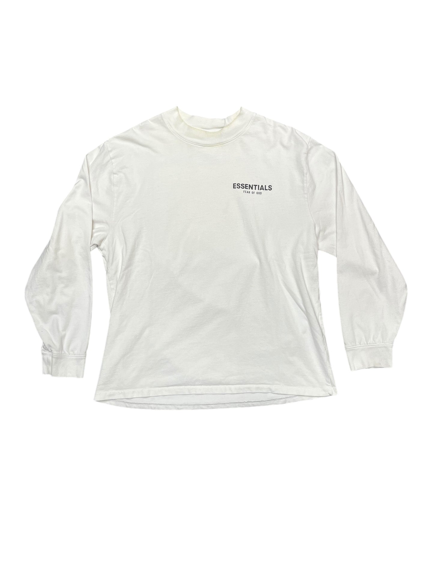 Distressed Essentials Fear of God Cherry Blossum Long Sleeve Graphic Print Shirt Size L
