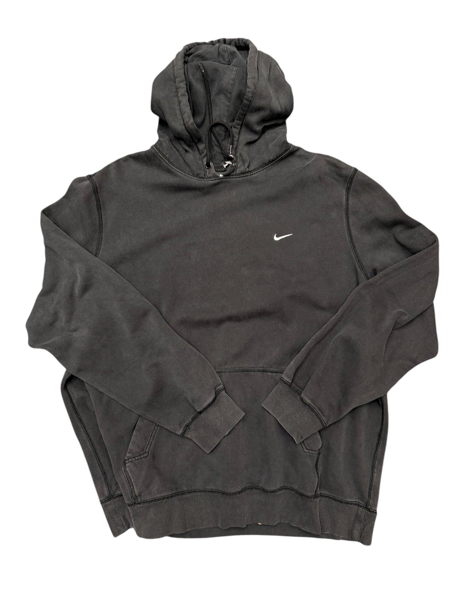 Nike Classic Check Hoodie Black Size XXL