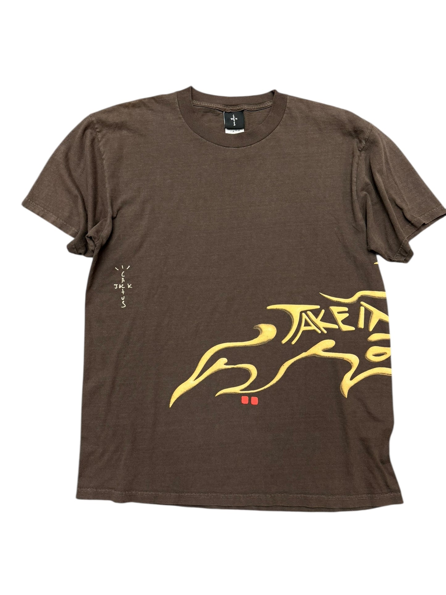 Travis Scott x Cactus Jack “To The Max” Brown Tee Size Medium