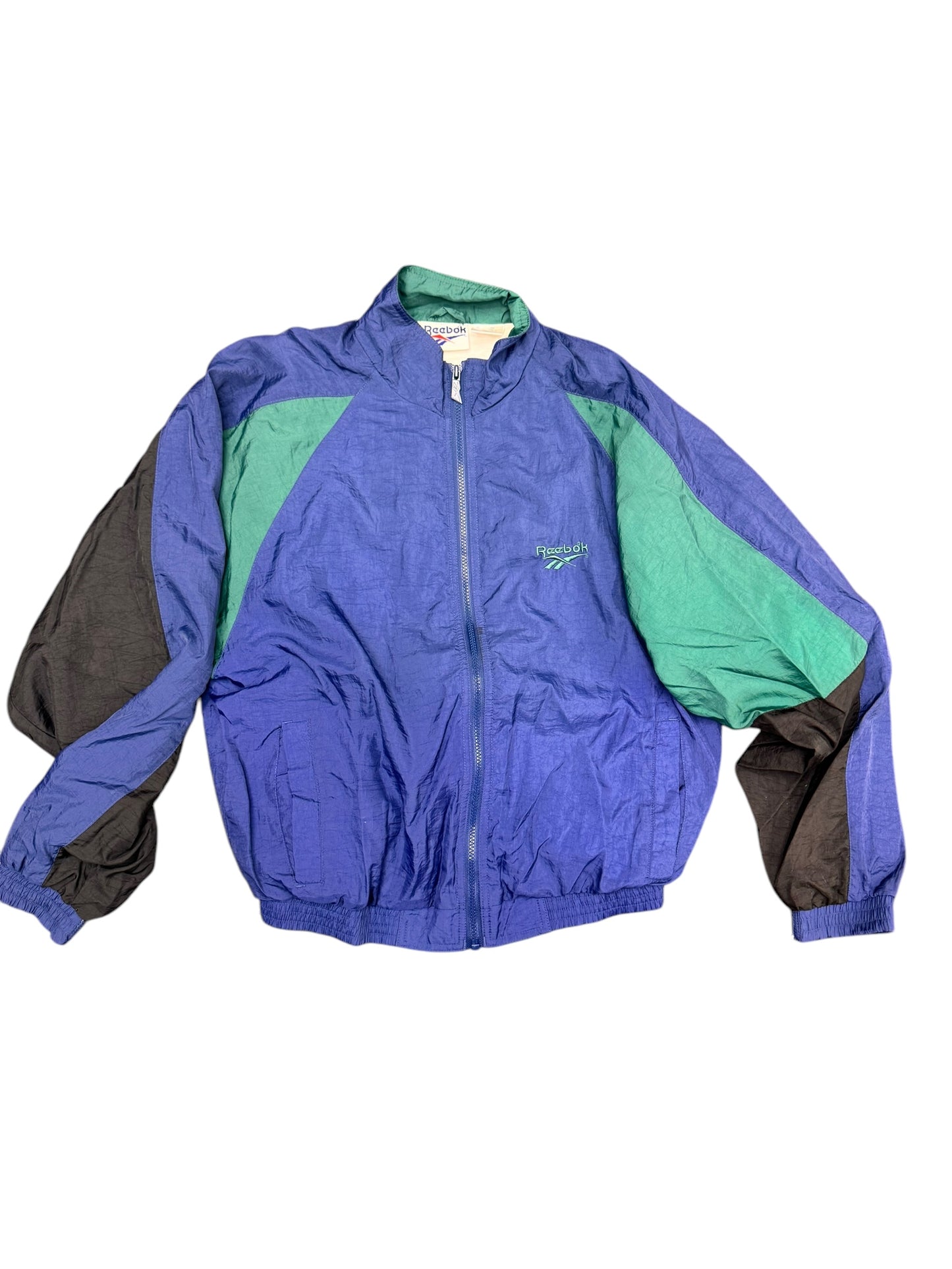 Vintage Reebok Zip-Up Windbreaker S