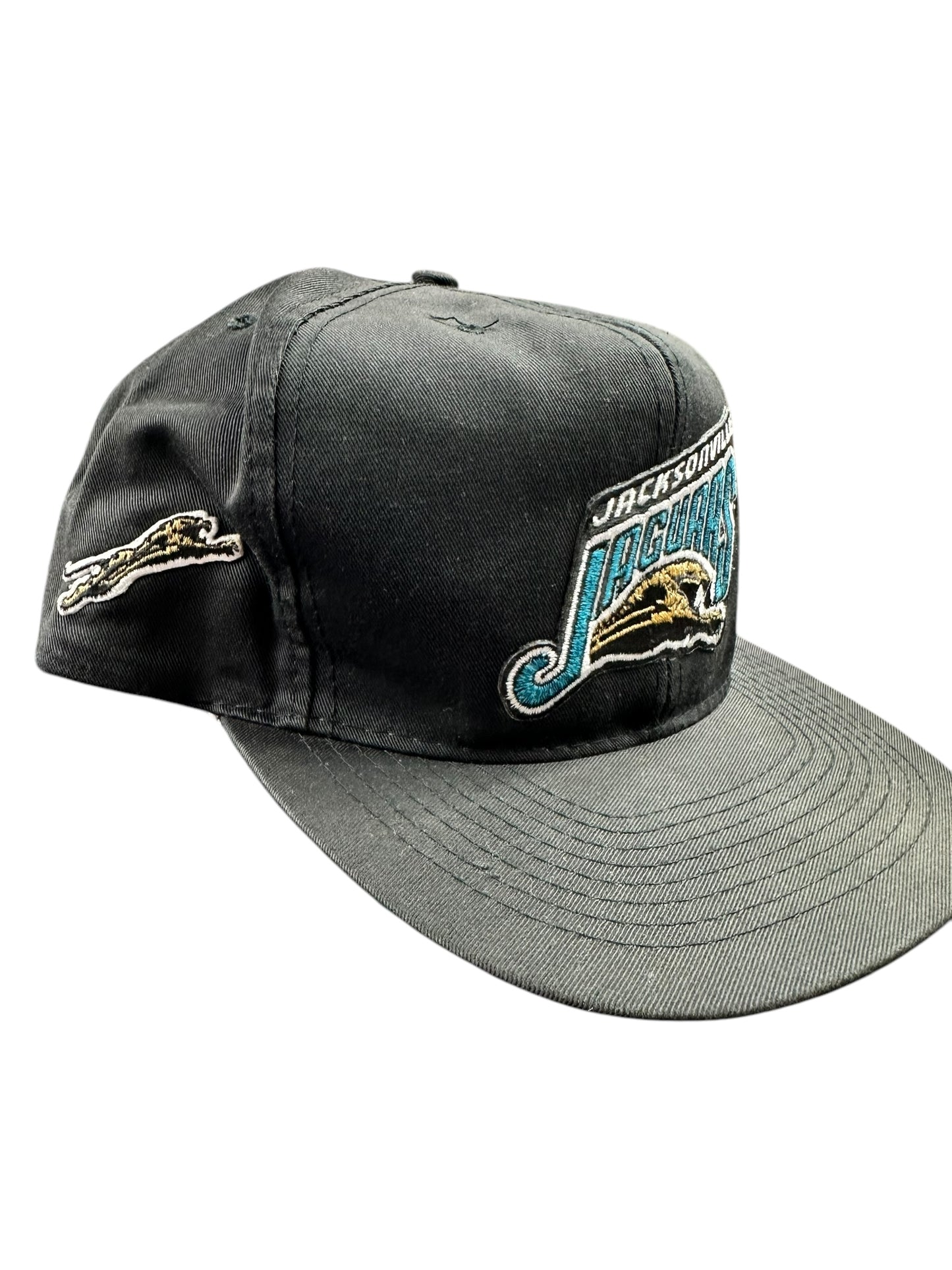 Vintage Jacksonville Jaguars Banned Logo Black Hat Snapback