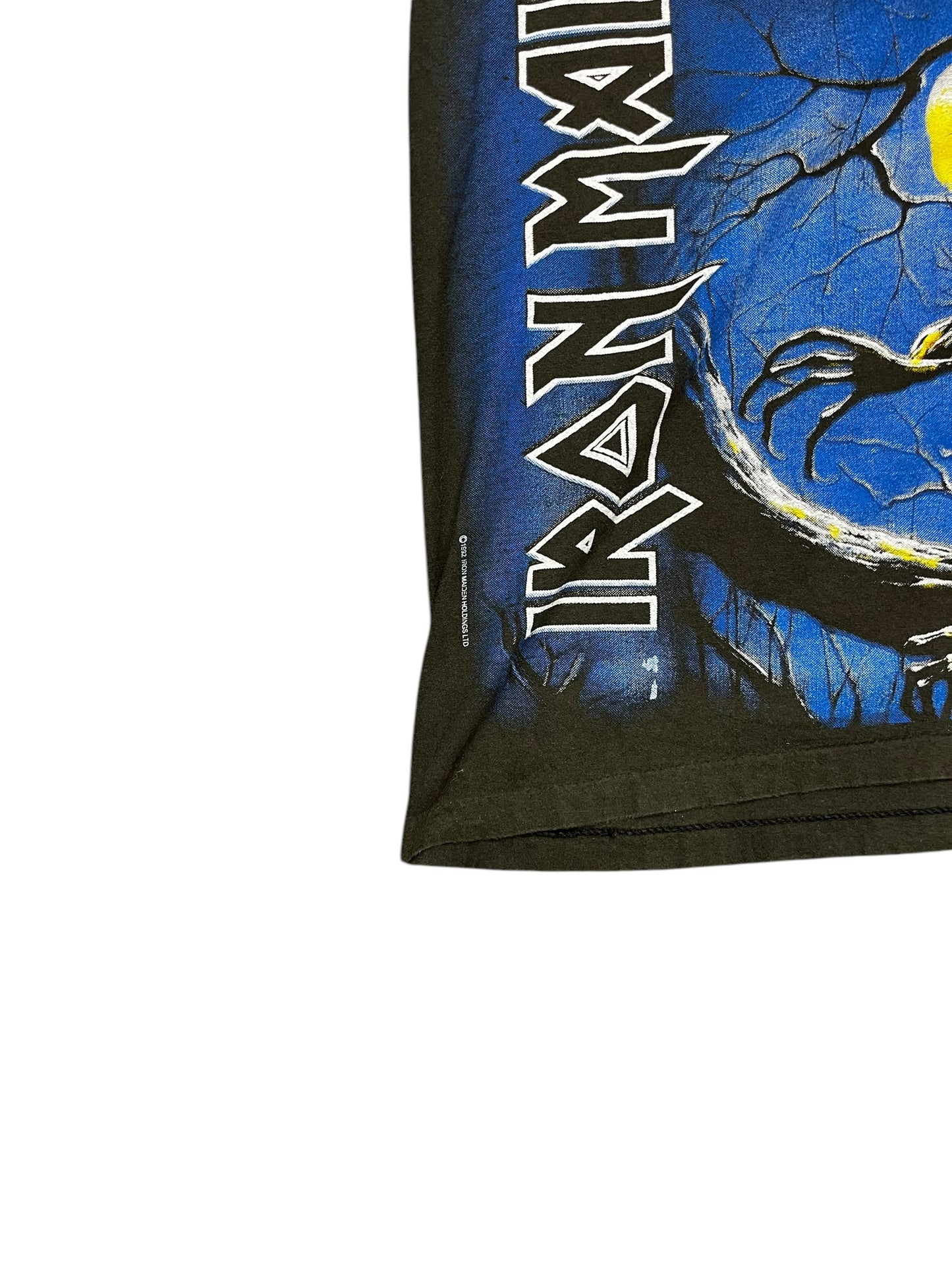 Bootleg Iron Maiden Evil Forest AOP Graphic Print Tee Size XL