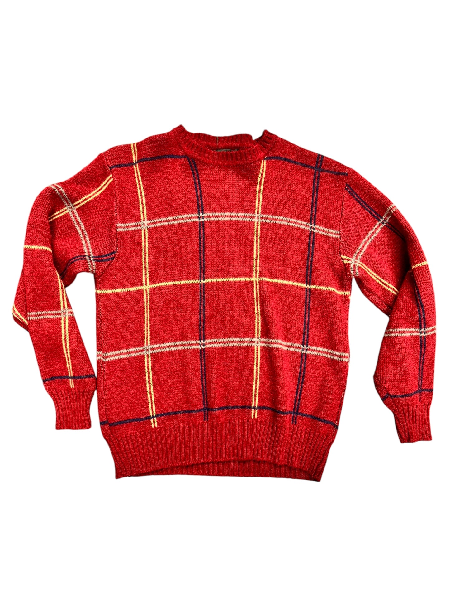 Vintage Sz M Burgundy Sweater