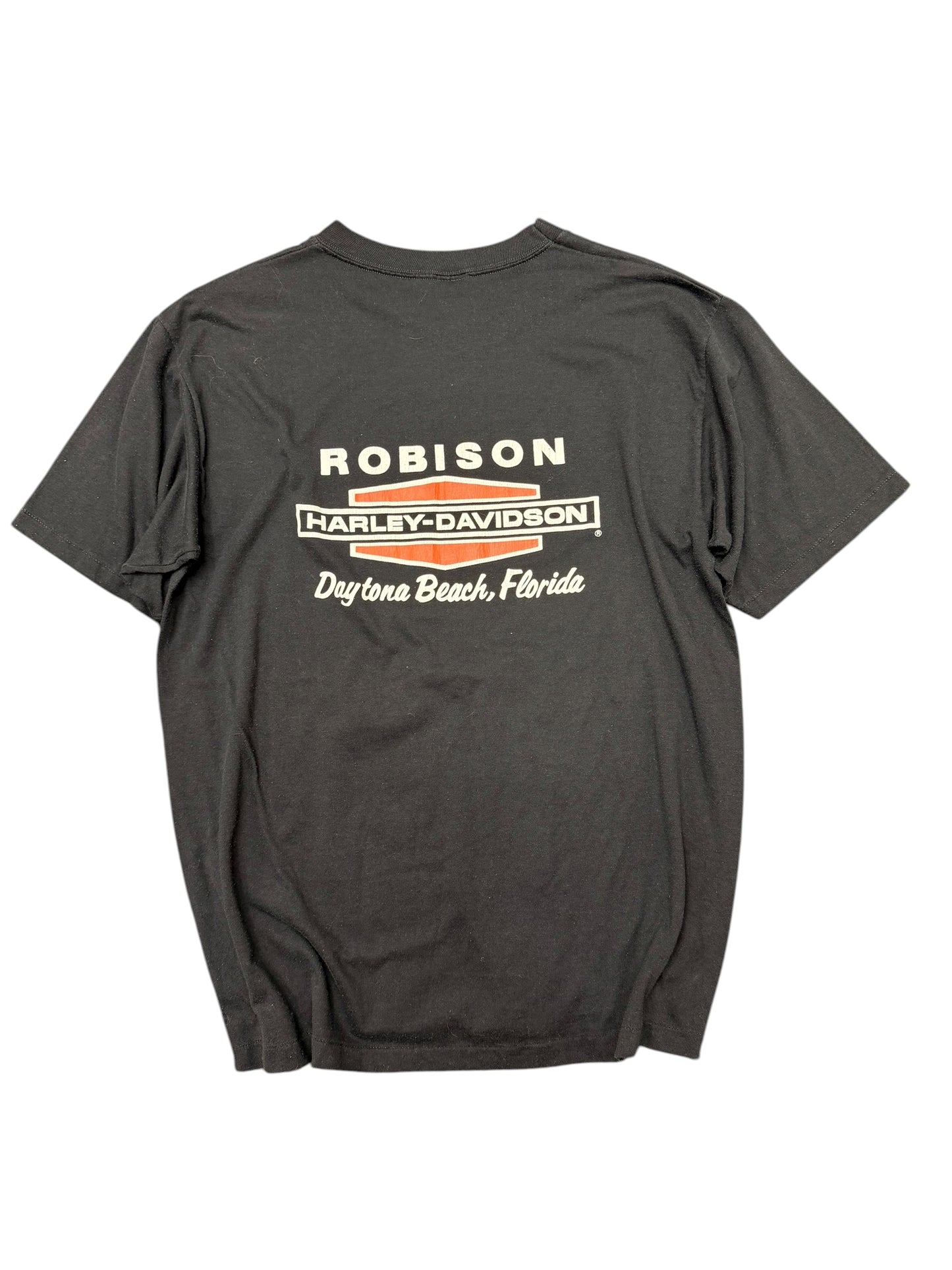 Vintage Rare Harley Davidson Ride Free 80s Tee Size XL (smaller fit)