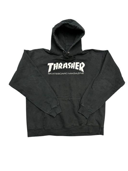Y2K Thrasher Magazine Skateboard Hoodie Size L