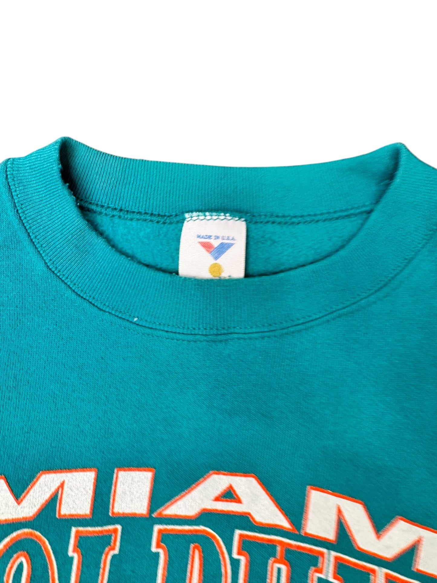 Miami Dolphin Crewneck Size M