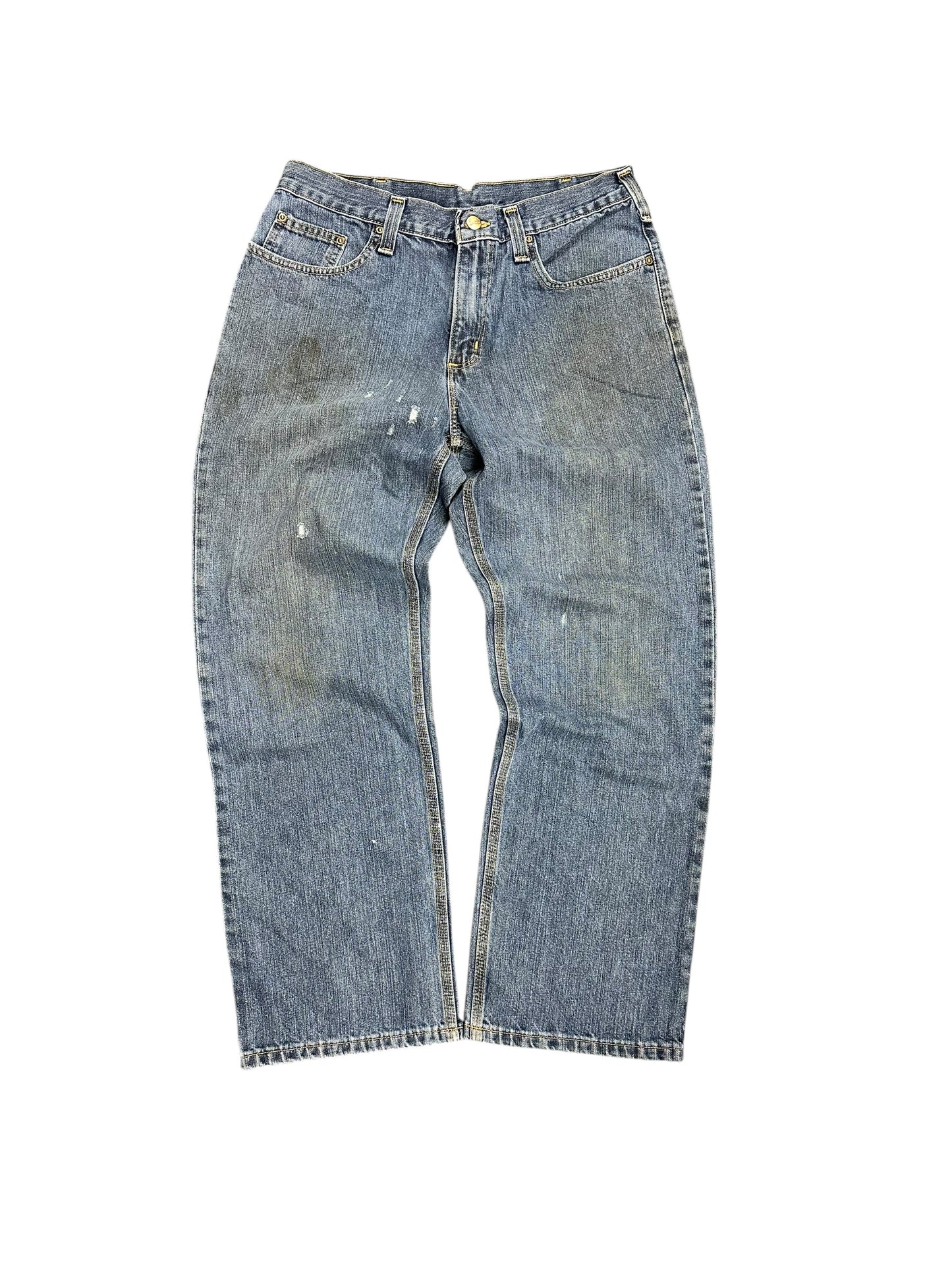 Carhartt Distressed Denim Pants Size 32 x 30