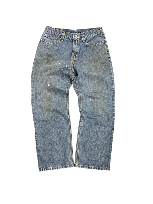 Carhartt Distressed Denim Pants Size 32 x 30