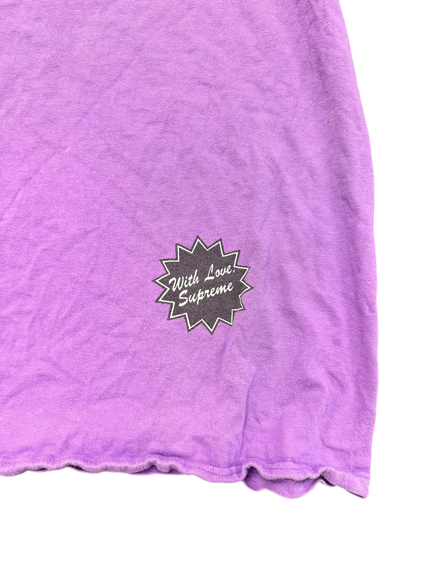 Supreme Pre Owned Anarchy Lavender Tee Size M