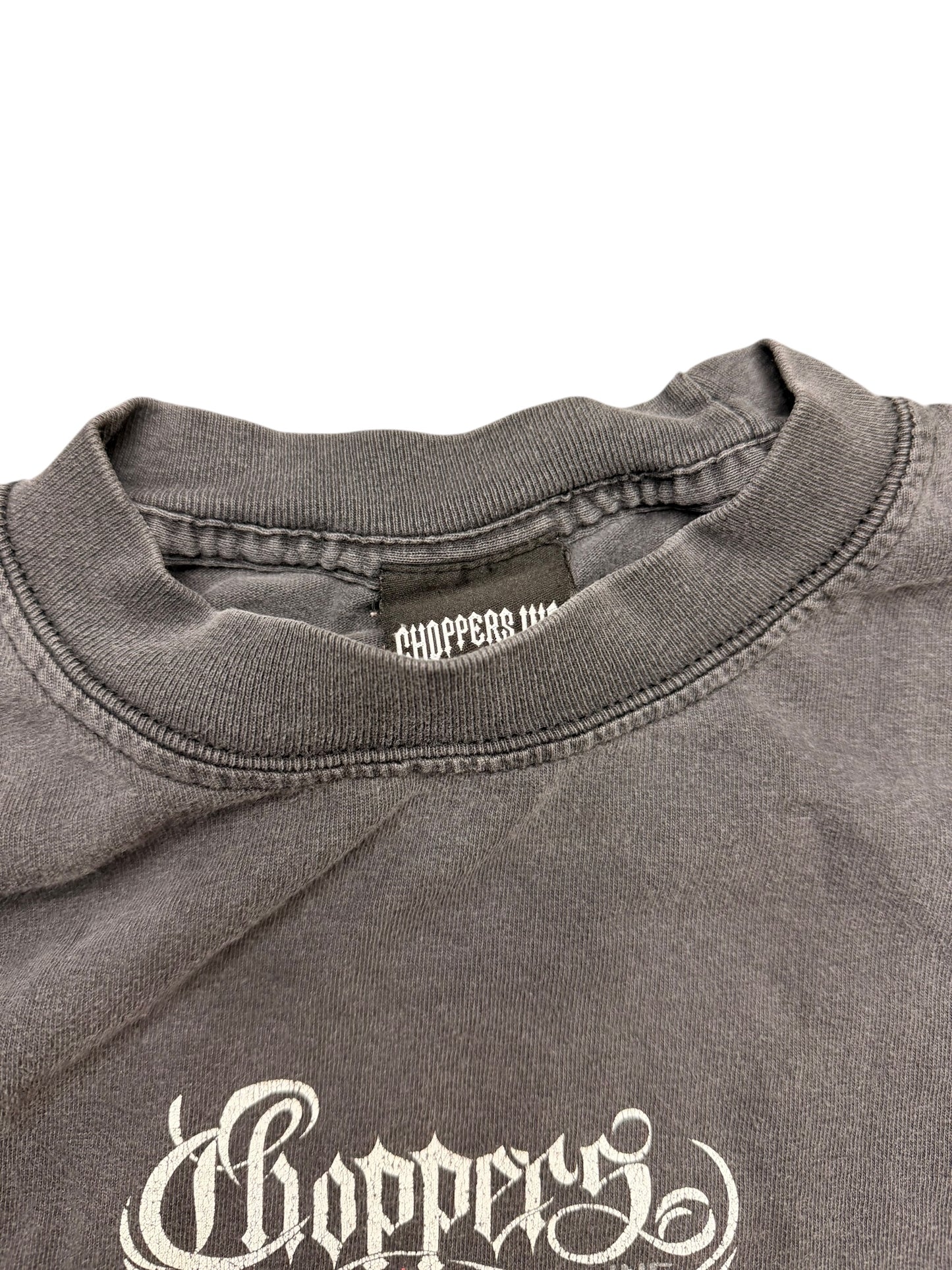 Y2K Choppers Inc Long Sleeve Biker Tee size Small