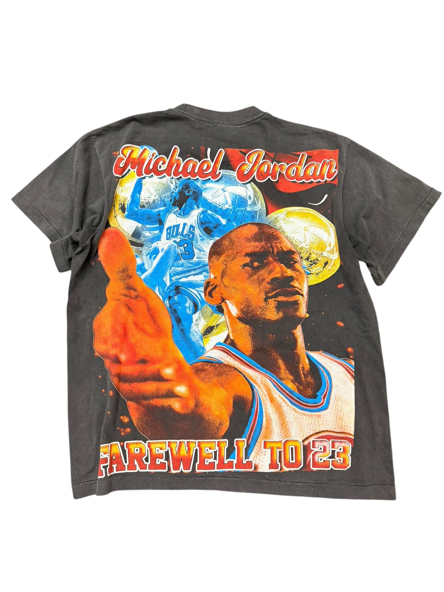 Retro Chicago Bulls Bootleg Rap Tee Style Jordan Tee Size Large