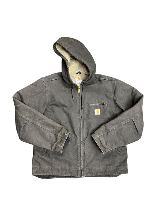 Carhartt Black Canvas Jacket Womens Size M