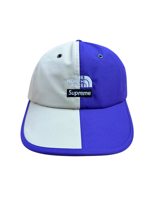 Supreme SS24 The North Face Collab Purple/Cream 6 Panel Hat Deadstock