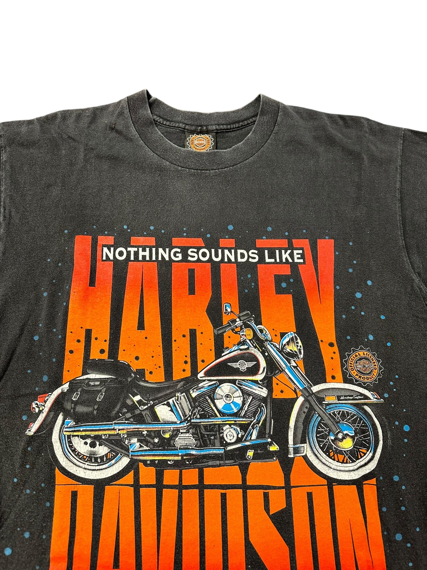 Vintage Harley Davidson Nothing Rides Like A Harley Graphic Tee Size L