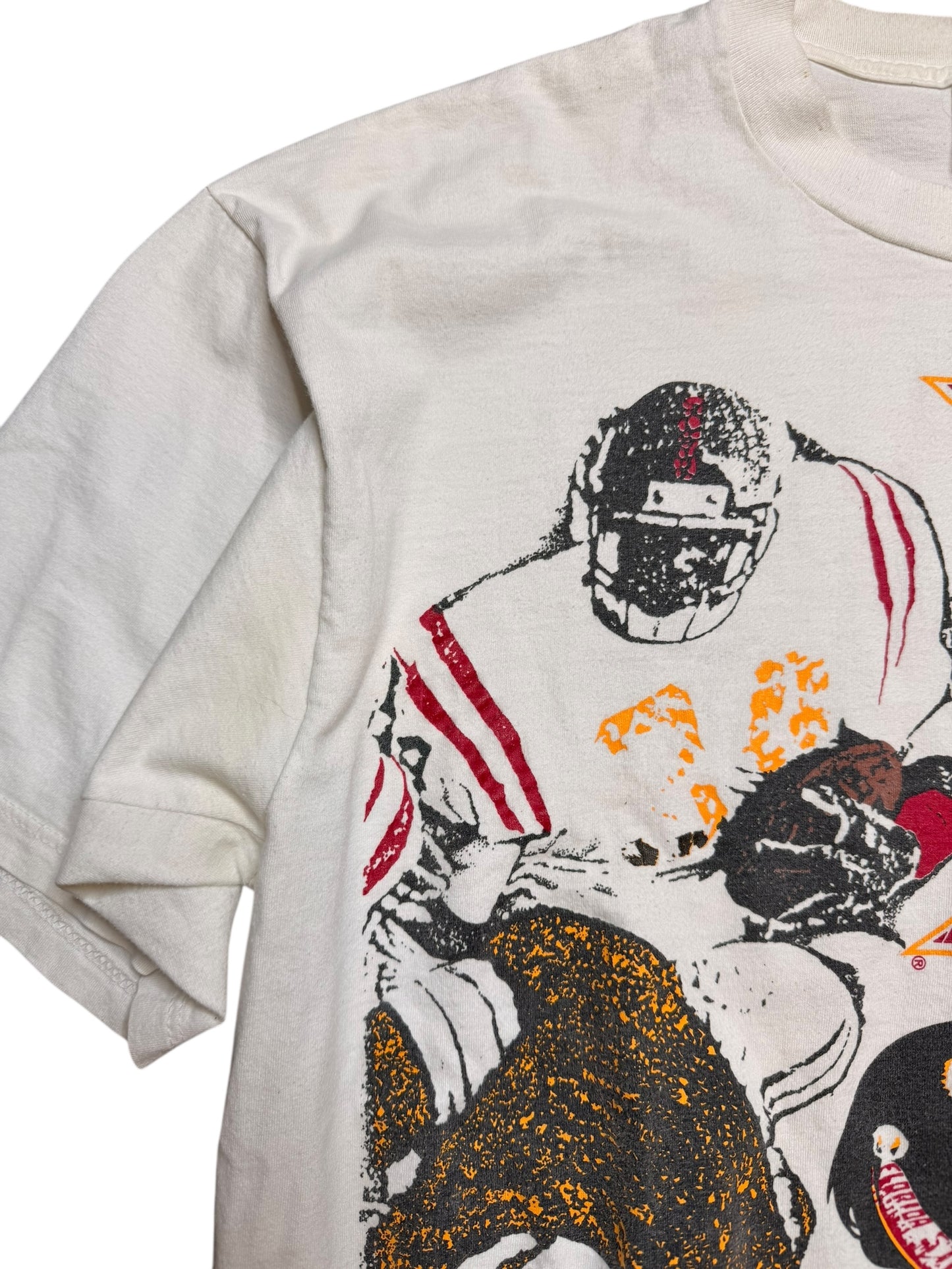 Vintage FSU Team Editions AOP 90s Tee Size XL