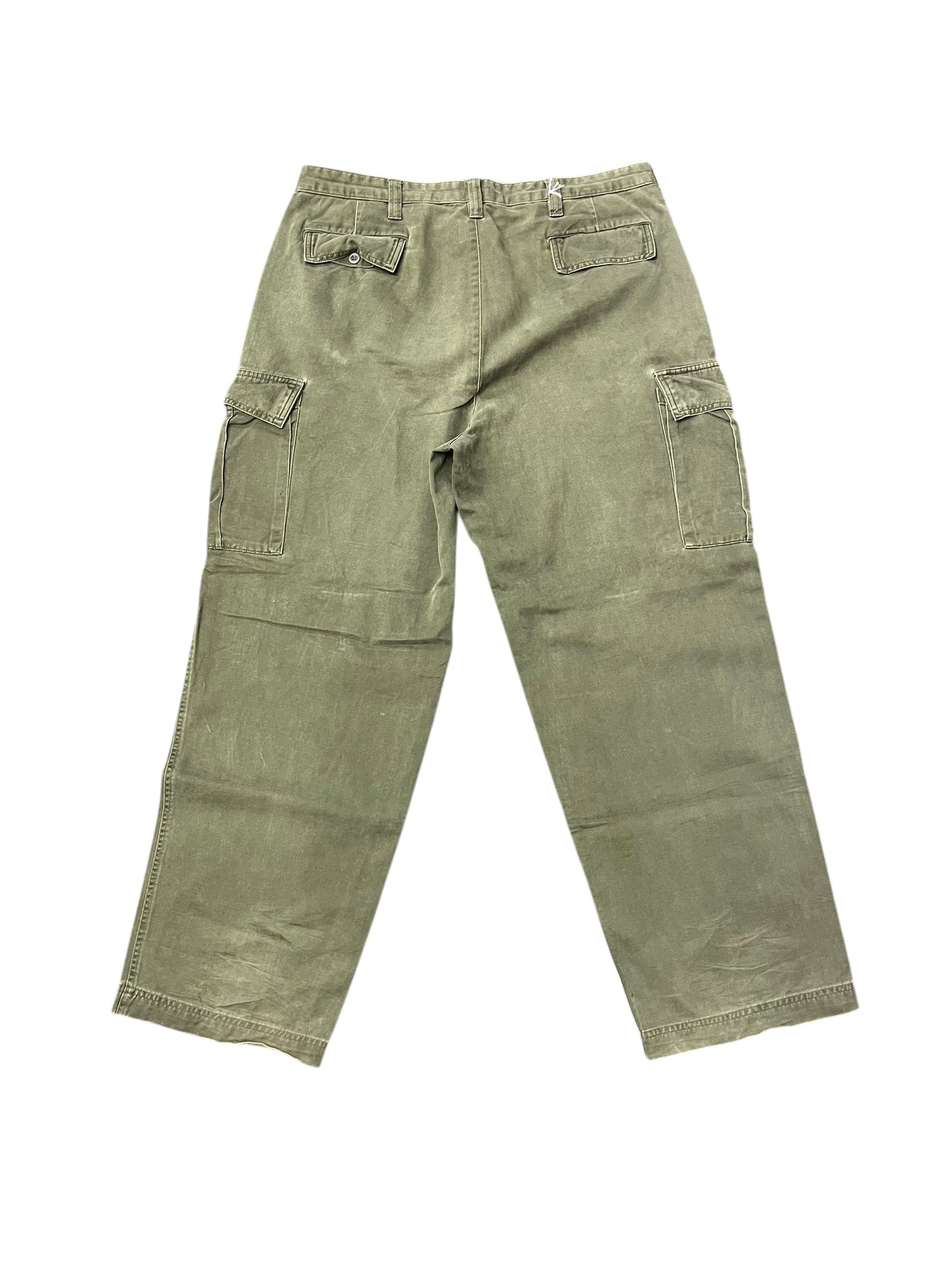 Covington Green Cargo Canvas Pants 38x32