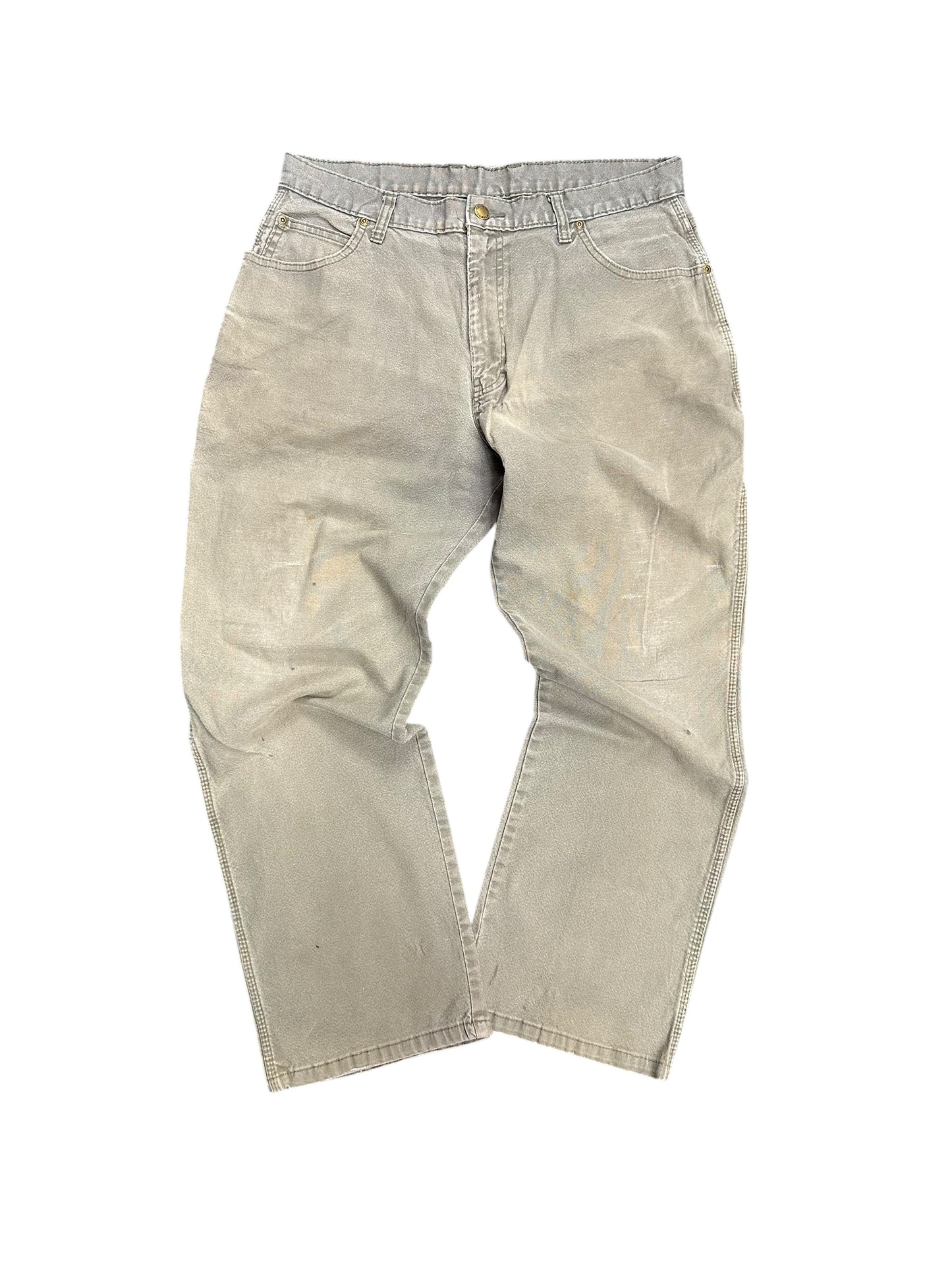 Dickies Forrest Green Light Canvas Pants Size 34 x 30