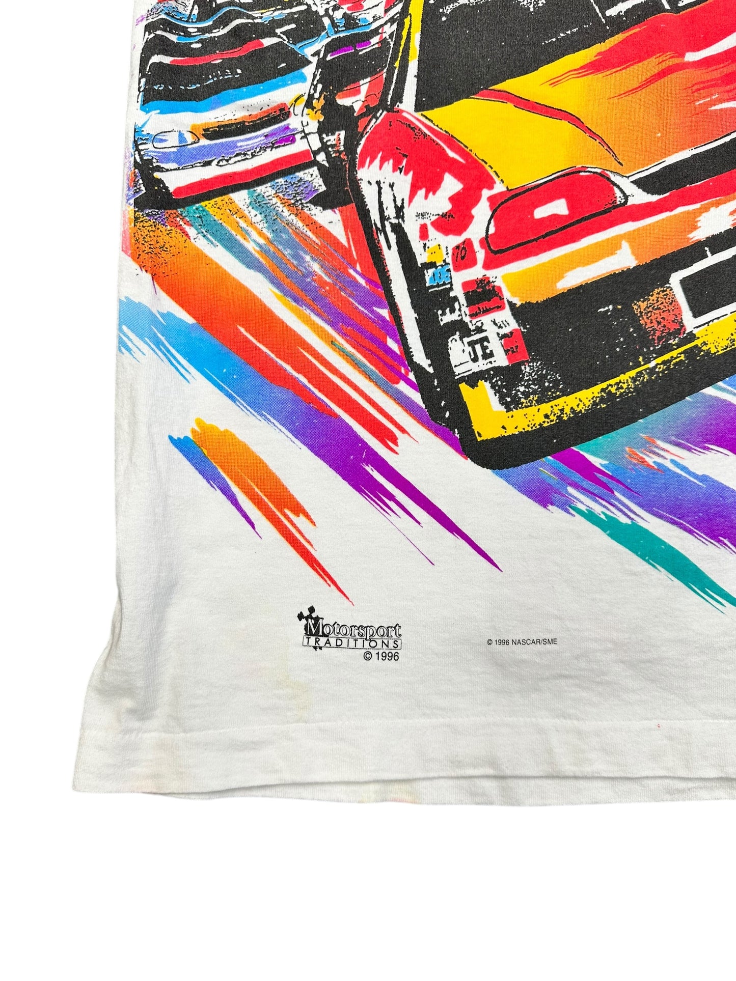 Vintage 1996 Winston Cup Series Pastel AOP Size Large