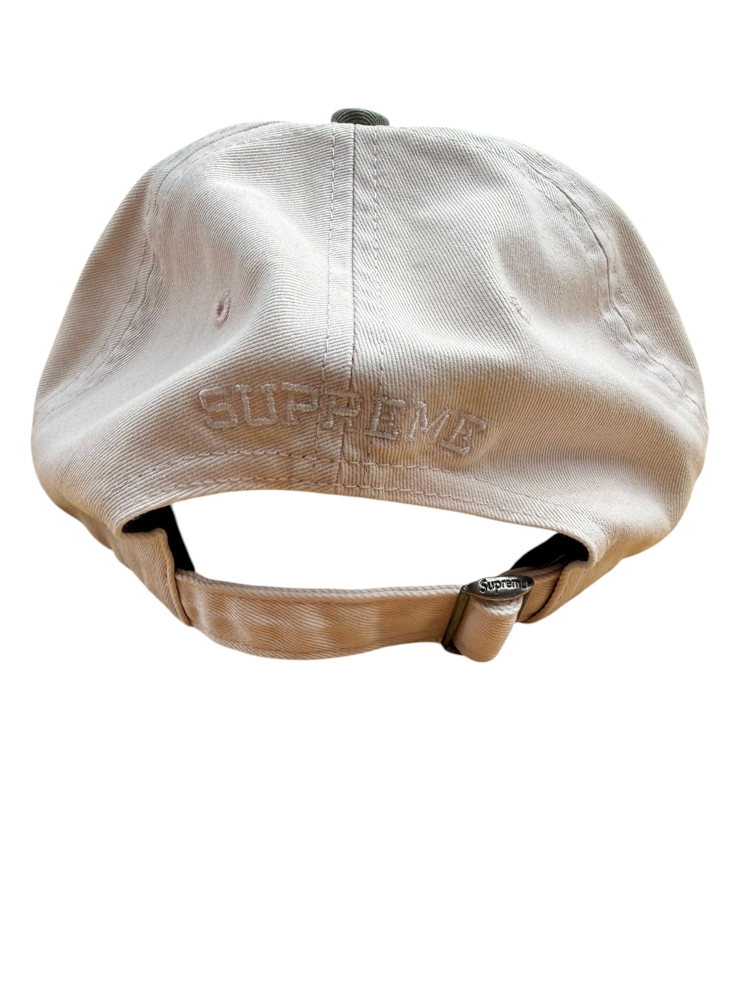 Supreme Pigment Coated 2-Tone S Logo 6-Panel Pink