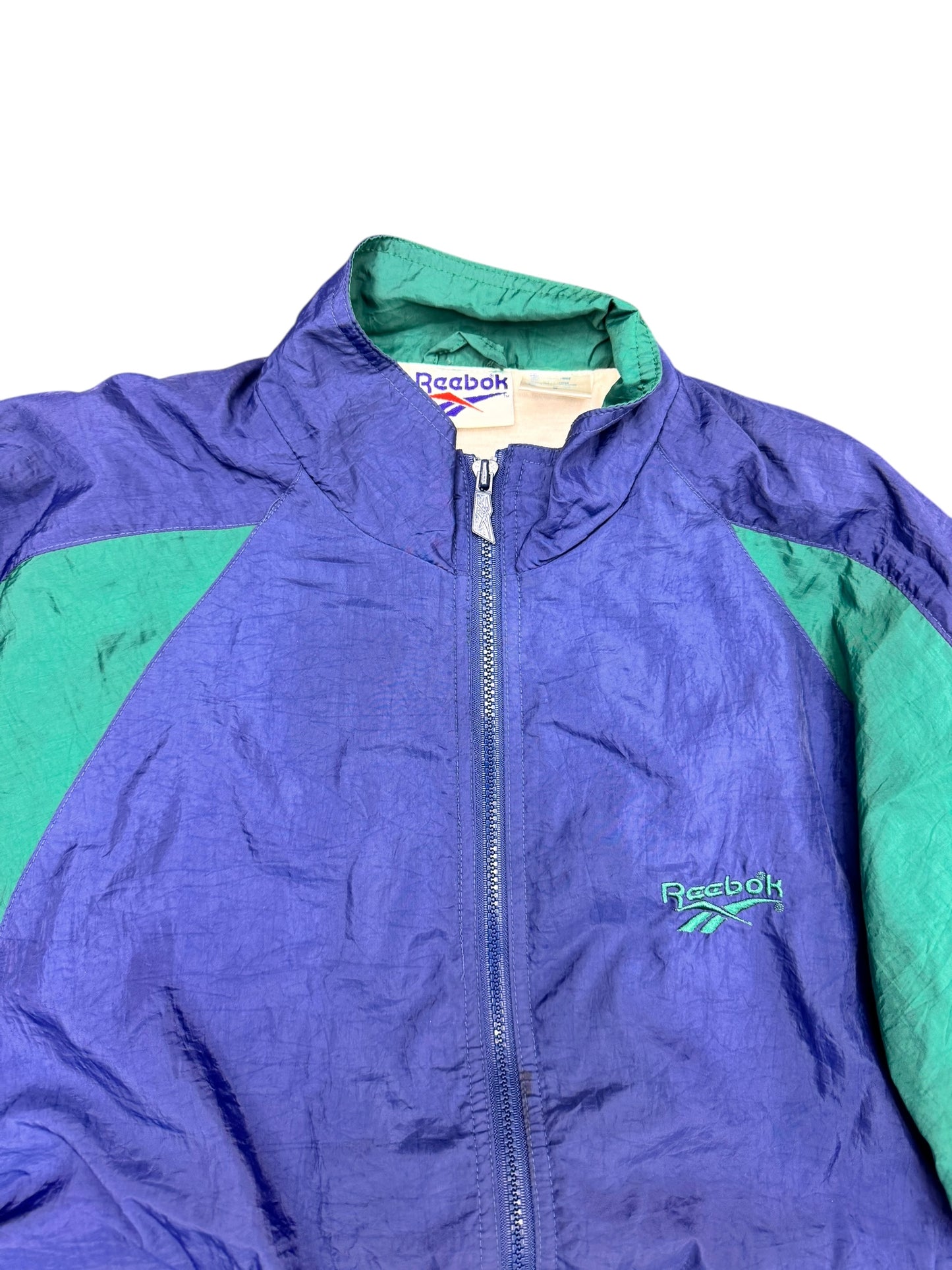 Vintage Reebok Zip-Up Windbreaker S