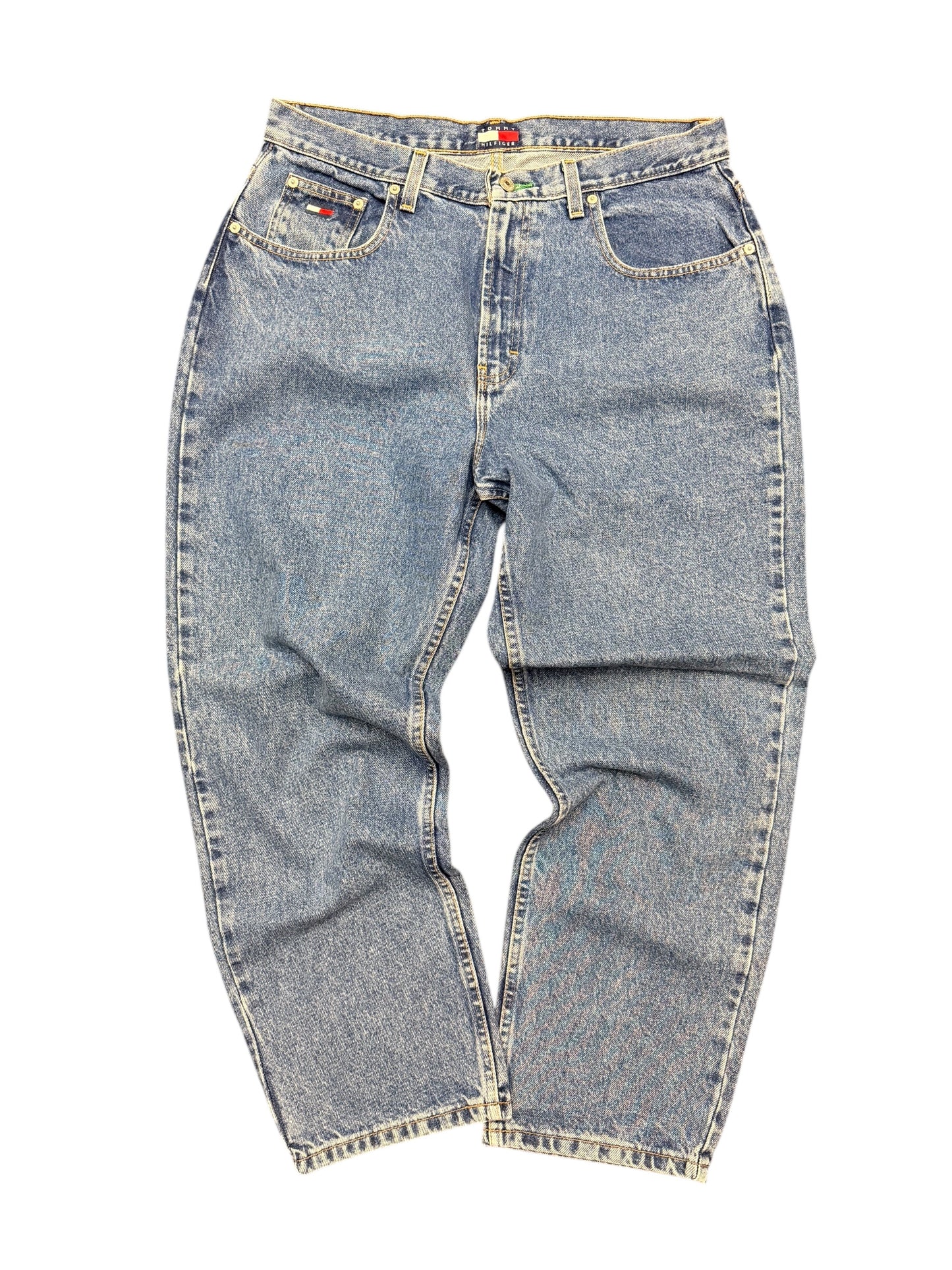 Vintage Tommy Hilfiger 32x28 Denim Blue Jeans
