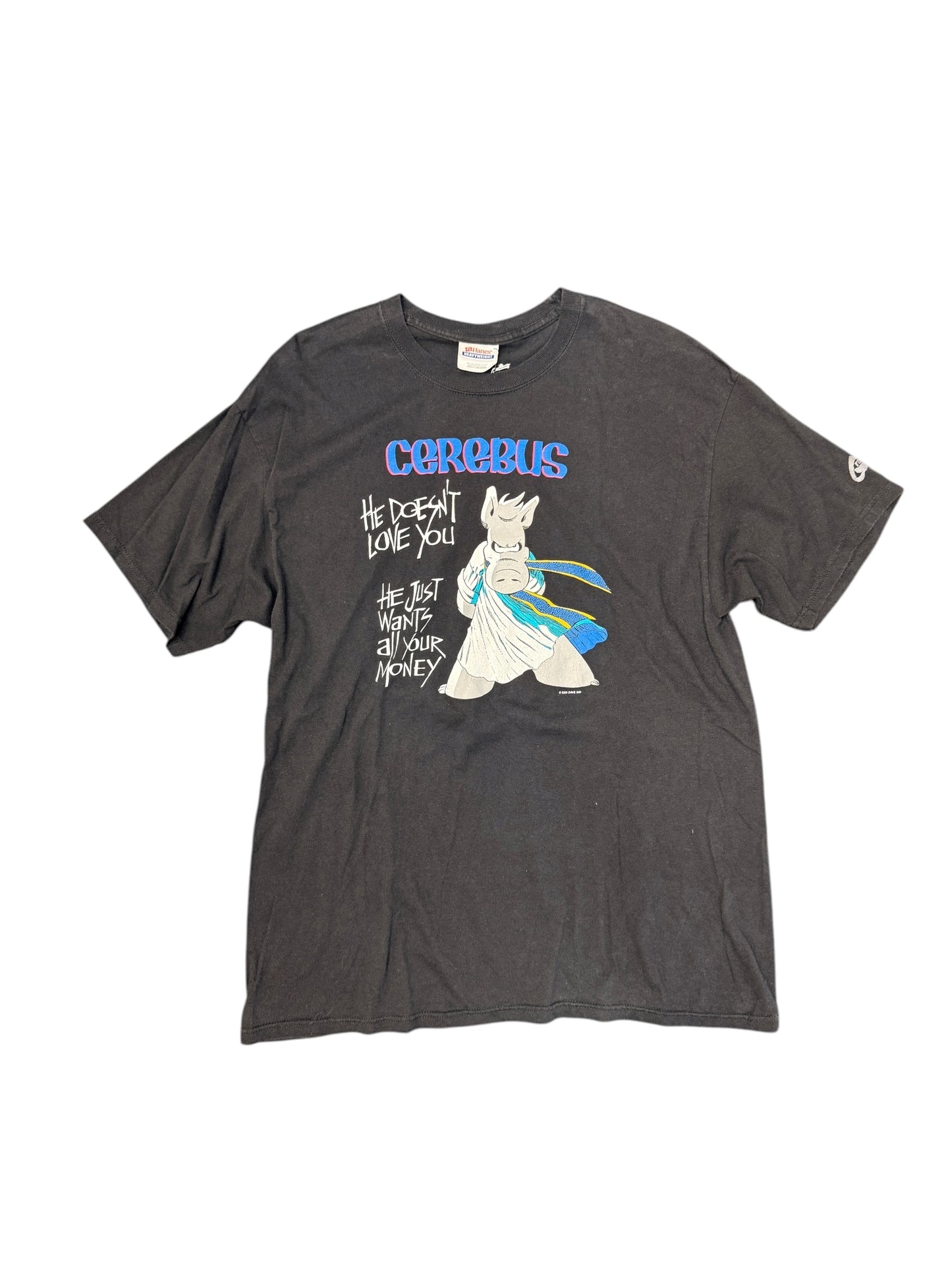 Vintage Cerebus the Aardvark Comic Tee Size L
