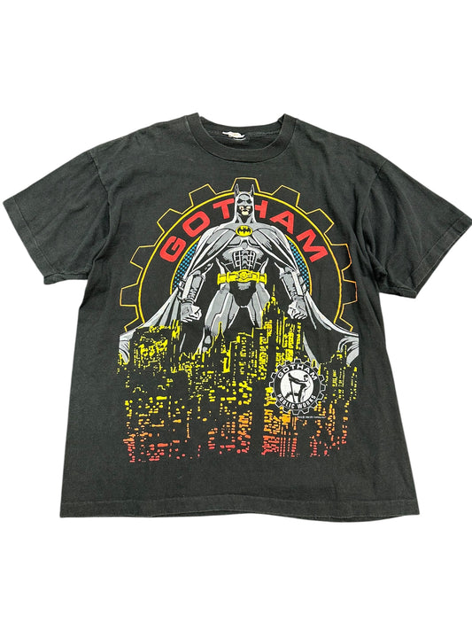 Vintage 90s Batman Gotham Comic City Protector Tee Size XL