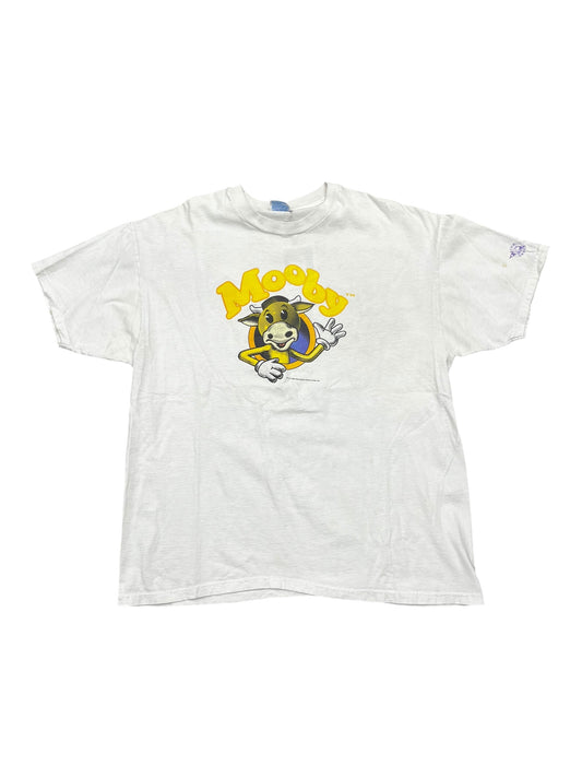 Vintage 1996 Kevin Smith 'Mooby' Graphic Print Promo Tee Size XL