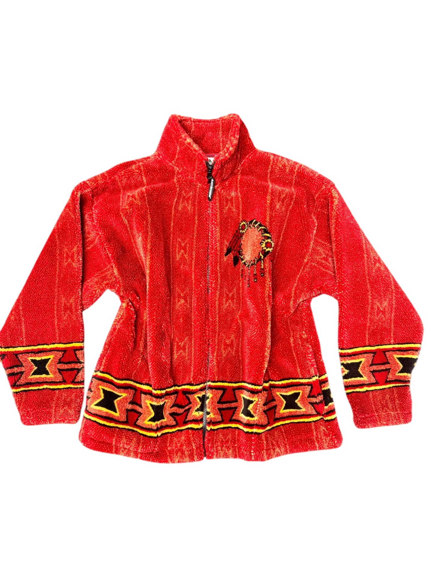 VINTAGE BLACK MOUNTAIN BUFFALO ZIP UP