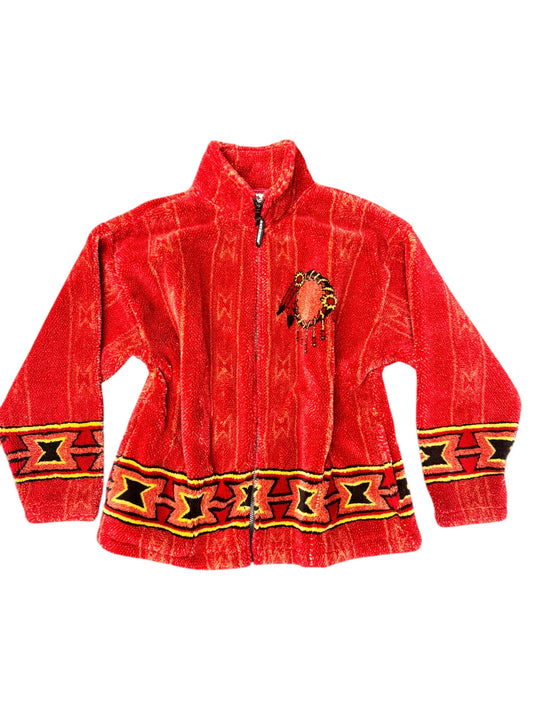 VINTAGE BLACK MOUNTAIN BUFFALO ZIP UP