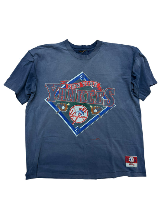 Vintage New York Yankees Faded Tee Size Large