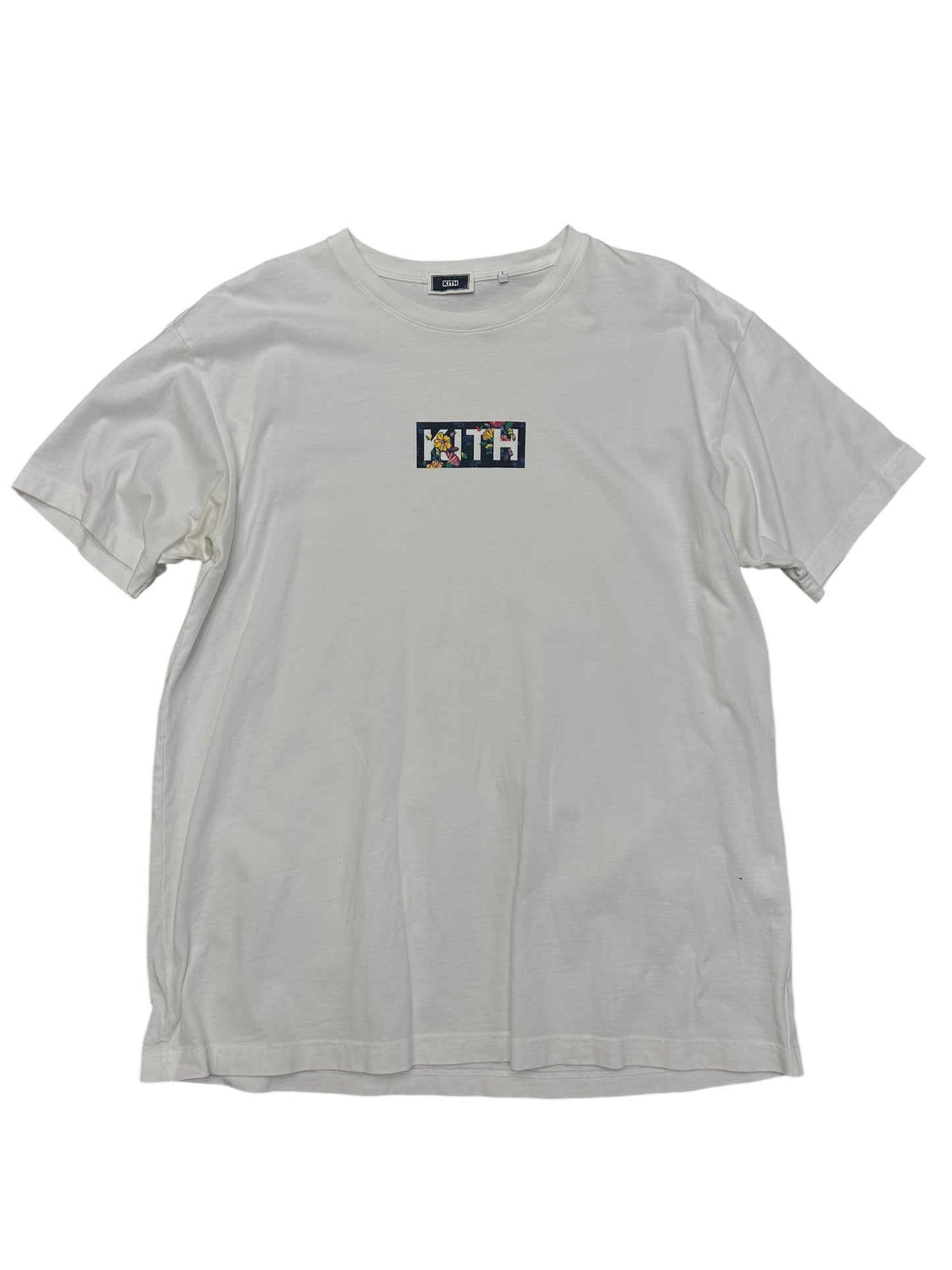 Kith Begonia Floral Classic Logo Tee Size L